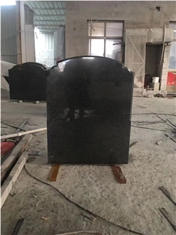 Shanxi Black Granite Tombstone
