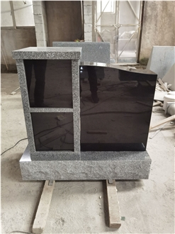 Shanxi Black Granite Tombstone