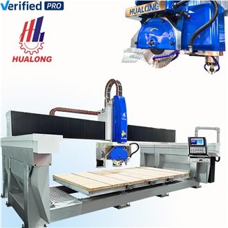 Best 5 Axis Italian CNC Bridge Marble Cutting Machine For Countertops