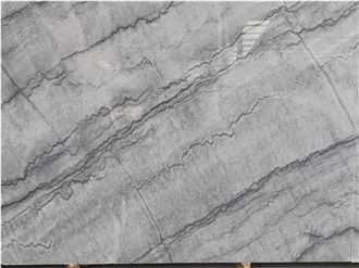 High Quality Blues Grey Marble Slabs-Polished