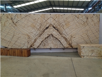 High Quality Picasso Golden Marble Slabs