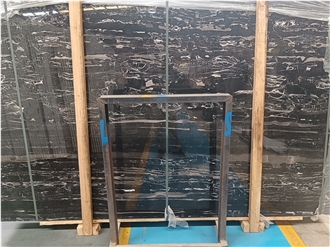 High Quality  Silver White Dragon Marble Slabs