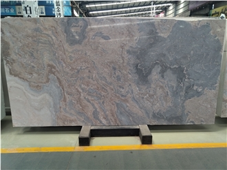 Italian Blue Gold Marble Slabs-Polished