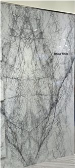 Rhine White Marble Slab