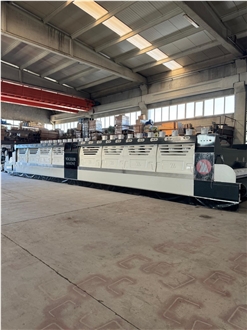 Marble Slab Polishing 10+10 Line Machine
