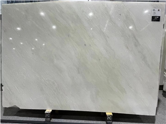 Royal White Marble Slabs Bookmatched Stone