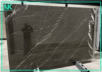 Polished Pietra Gray Marble Slabs
