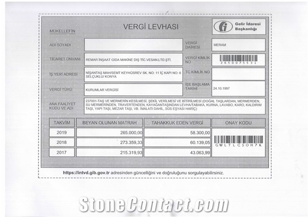 Business license