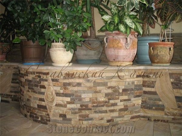 Split Face cladding tiles "Butt End" 2015