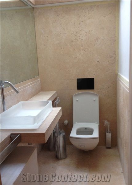 Travertine Bathroom Wall and Floor Tiles 2015