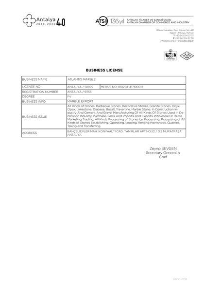 Business license