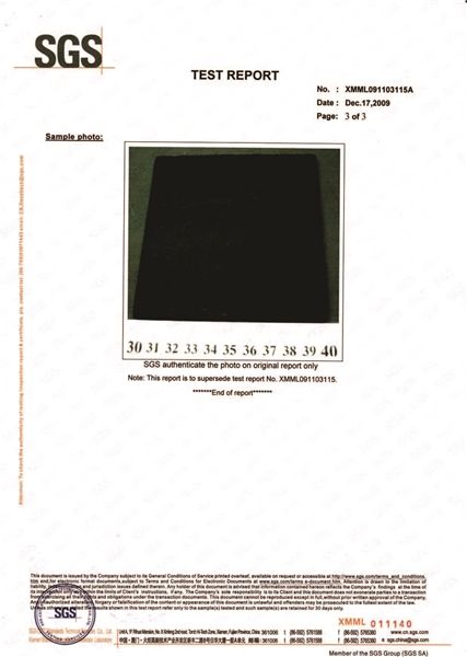 CE REPORT FOR BLACK SLATE