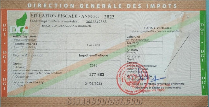 Trade license