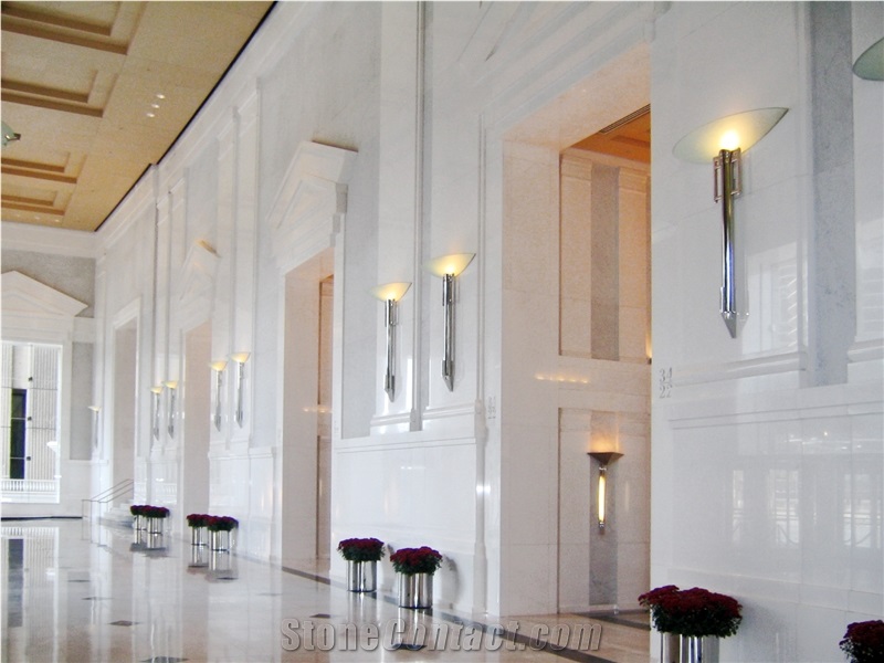 Thassos Marble Office Building, Chicago, USA