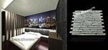 Black Stone Mosaic Wall Maluku Black 2017