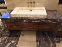 Marble vessel sink - stone vessel sinks manufacturer 2017