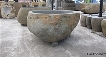 Natural River Stone Bathtub Flumen 2020