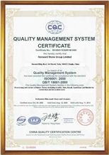 ISO 9001 Quality Certificate