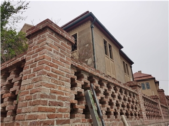 Preserving History| Recycled Red Brick in Qingdao Heritage building Renovation