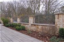 Stone fence - sendstone 2014