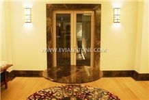 CHINA EMPERADOR(IRISH BROWN) MARBLE HOTEL STONE PROJECT 2011