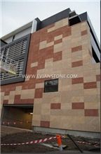 OUTSIDE WALL SANDSTONE PROJECT 2012