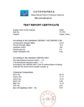 G682 Granite Test Report