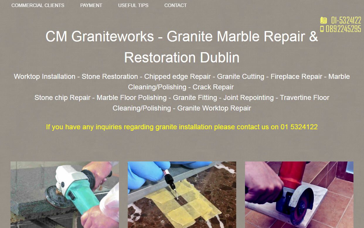 CM Graniteworks logo