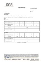 IMPALA/BROWN HAISA SGS TEST REPORT