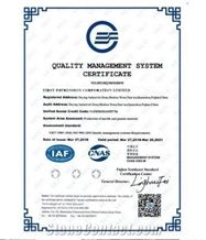 QUALITY MANAGEMENT SYSTEM CERTIFICATE