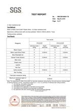 WHITE QUARTZ SGS TEST REPORT