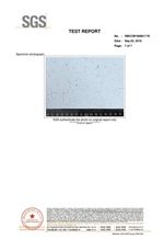 WHITE QUARTZ SGS TEST REPORT