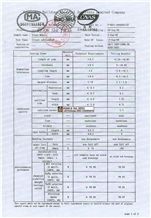 Glass Mosaic Test Report