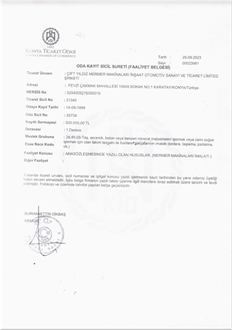 Trade license