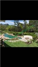 China Green Sukabumi Stone Pool 2018
