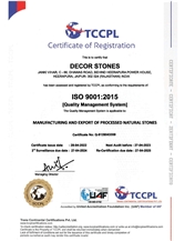 ISO 9001:2015 CERTIFICATE