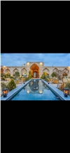 Dudehk carvanserai pool 2021