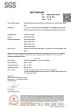 SGS test report