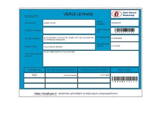 Trade license