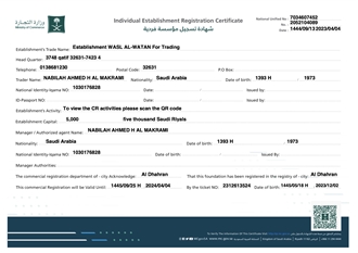 Business license
