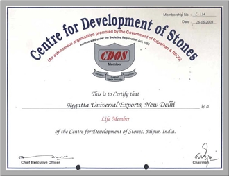 Centre For Development of Stones