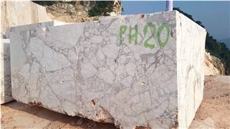 Marble Calacatta Red Block