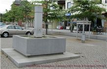 Visselhovede Marketplace, Germany, fountain 2011