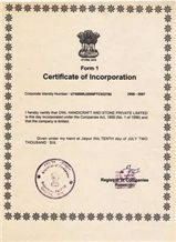 Certificate of Incorporation