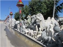 Stone Sculpture Carridor  