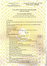 Trade license