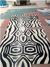 Zebra Pattern Bathroom 2012