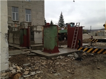 installation marble gangsaw 