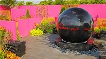 Denmark,Norway,Canada,france granite ball fountain,globe fountain 2004