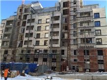 Kazakhstan - Limestone & Red Travertine 2011